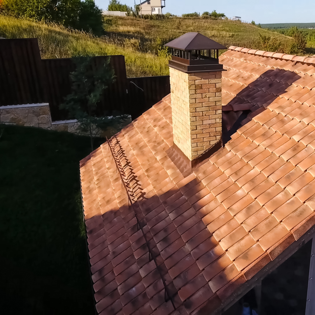 Démoussage de toiture à Rians